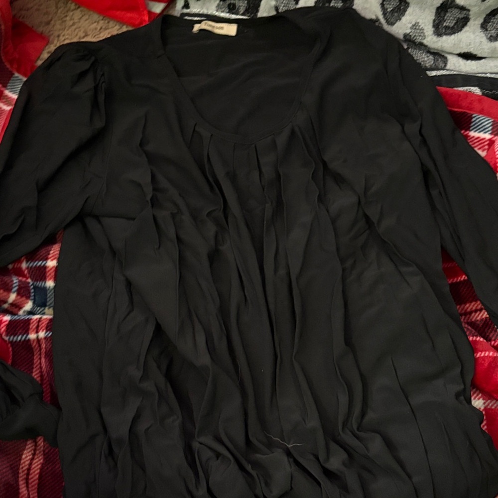 Elegant Black Women's Blouse